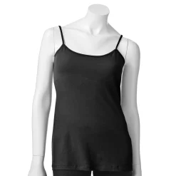 Women's Sonoma Goods For Life® Everyday Built-In Support Camisole -Sonoma Store 2433356 Black