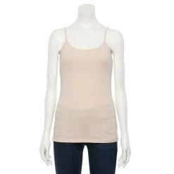 Women's Sonoma Goods For Life® Everyday Built-In Support Camisole -Sonoma Store 2433356 Blush
