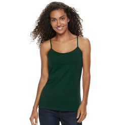Women's Sonoma Goods For Life® Everyday Built-In Support Camisole -Sonoma Store 2433356 Brazilian Teal