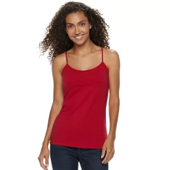 Women's Sonoma Goods For Life® Everyday Built-In Support Camisole -Sonoma Store 2433356 Cherries