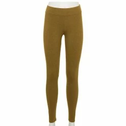 Women's Sonoma Goods For Life® Midrise Leggings -Sonoma Store 2946661 Olive Green