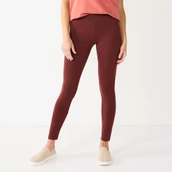Women's Sonoma Goods For Life® Midrise Leggings -Sonoma Store 2946661 Wine