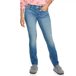 Women's Sonoma Goods For Life® Supersoft Midrise Straight-Leg Jeans -Sonoma Store 3022856 Schell