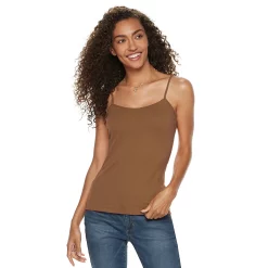 Women's Sonoma Goods For Life® Everyday Camisole -Sonoma Store 3223700 Chestnut Brown