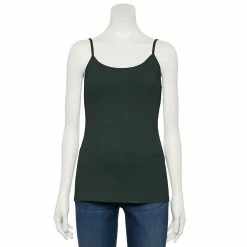 Women's Sonoma Goods For Life® Everyday Camisole -Sonoma Store 3223700 Deep Green