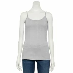Women's Sonoma Goods For Life® Everyday Camisole -Sonoma Store 3223700 Light Gray
