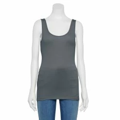 Women's Sonoma Goods For Life® Layering Tank -Sonoma Store 3381138 Gray