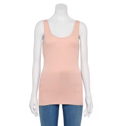 Women's Sonoma Goods For Life® Layering Tank -Sonoma Store 3381138 Light Pink
