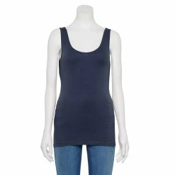 Women's Sonoma Goods For Life® Layering Tank -Sonoma Store 3381138 Navy