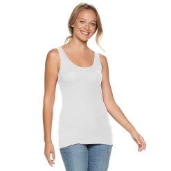 Women's Sonoma Goods For Life® Layering Tank -Sonoma Store 3381138 New White