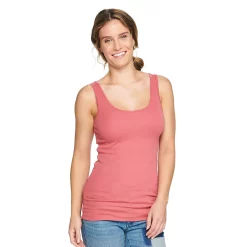 Women's Sonoma Goods For Life® Layering Tank -Sonoma Store 3381138 Raspberry Pink