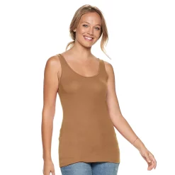 Women's Sonoma Goods For Life® Layering Tank -Sonoma Store 3381138 Warm Brown