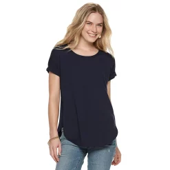 Women's Sonoma Goods For Life® Supersoft Dolman Tunic -Sonoma Store 3509904 Navy Luxe