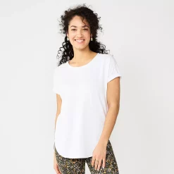 Women's Sonoma Goods For Life® Supersoft Dolman Tunic -Sonoma Store 3509904 New White