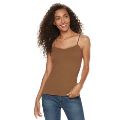 Petite Sonoma Goods For Life™ Everyday Camisole -Sonoma Store 3687455 Chestnut Brown