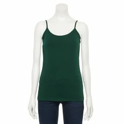 Petite Sonoma Goods For Life™ Everyday Camisole -Sonoma Store 3687455 Indulgent Green