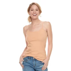 Petite Sonoma Goods For Life™ Everyday Camisole -Sonoma Store 3687455 Warm Beige