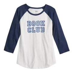 Women's Sonoma Goods For Life® Baseball Tee 21 Women's Sonoma Goods For Life® Baseball Tee -Sonoma Store 4008826 ALT5