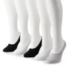 Women's Sonoma Goods For Life® 5-Pack No-Show Socks 2 Women's Sonoma Goods For Life® 5-Pack No-Show Socks -Sonoma Store 4133288 Black White Gray