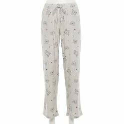 Women's Sonoma Goods For Life® Cozy Pajama Pants -Sonoma Store 4211999 Gray Frenchie