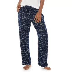 Women's Sonoma Goods For Life® Cozy Pajama Pants -Sonoma Store 4211999 Navy Dream