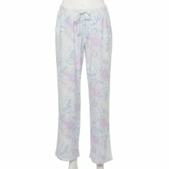 Women's Sonoma Goods For Life® Cozy Pajama Pants -Sonoma Store 4211999 Purple Tie Dye
