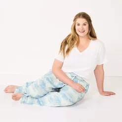 Plus Size Sonoma Goods For Life® Knit Pajama Pants -Sonoma Store 4212360 ALT3