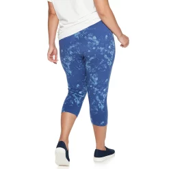 Plus Size Sonoma Goods For Life® Knit Capri Leggings -Sonoma Store 4878367 ALT