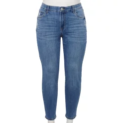 Plus Size Sonoma Goods For Life® Premium Mid-Rise Skinny Jeans -Sonoma Store 4916151 Manor