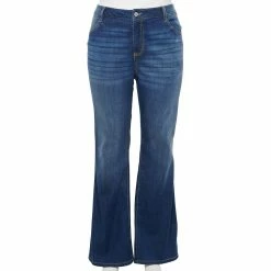 Plus Size Sonoma Goods For Life® Favorite Midrise Bootcut Jeans
