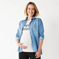 Women's Sonoma Goods For Life® Essential Everyday Button-Down Shirt -Sonoma Store 4991213 ALT2