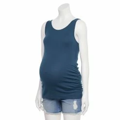 Maternity Sonoma Goods For Life® Essential Tank -Sonoma Store 5010254 Blue
