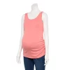 Maternity Sonoma Goods For Life® Essential Tank -Sonoma Store 5010254 Coral