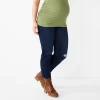 Maternity Sonoma Goods For Life® Over-The-Belly Cropped Straight-Leg Jeans 1 Maternity Sonoma Goods For Life® Over-The-Belly Cropped Straight-Leg Jeans -Sonoma Store 5035940 Dark Wash