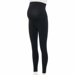 Maternity Sonoma Goods For Life® 2-pack Over-the-Belly Leggings -Sonoma Store 5147331 ALT