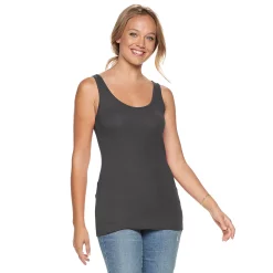 Women's Sonoma Goods For Life® Layering Tank 15 Women's Sonoma Goods For Life® Layering Tank -Sonoma Store 5226500 Asphalt