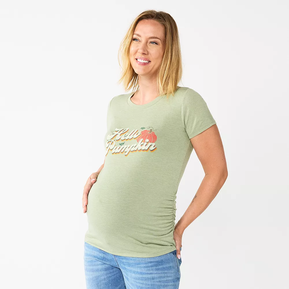 Maternity Sonoma Goods For Life® Fitted Crewneck Graphic Tee 32 Maternity Sonoma Goods For Life® Fitted Crewneck Graphic Tee - Image 30