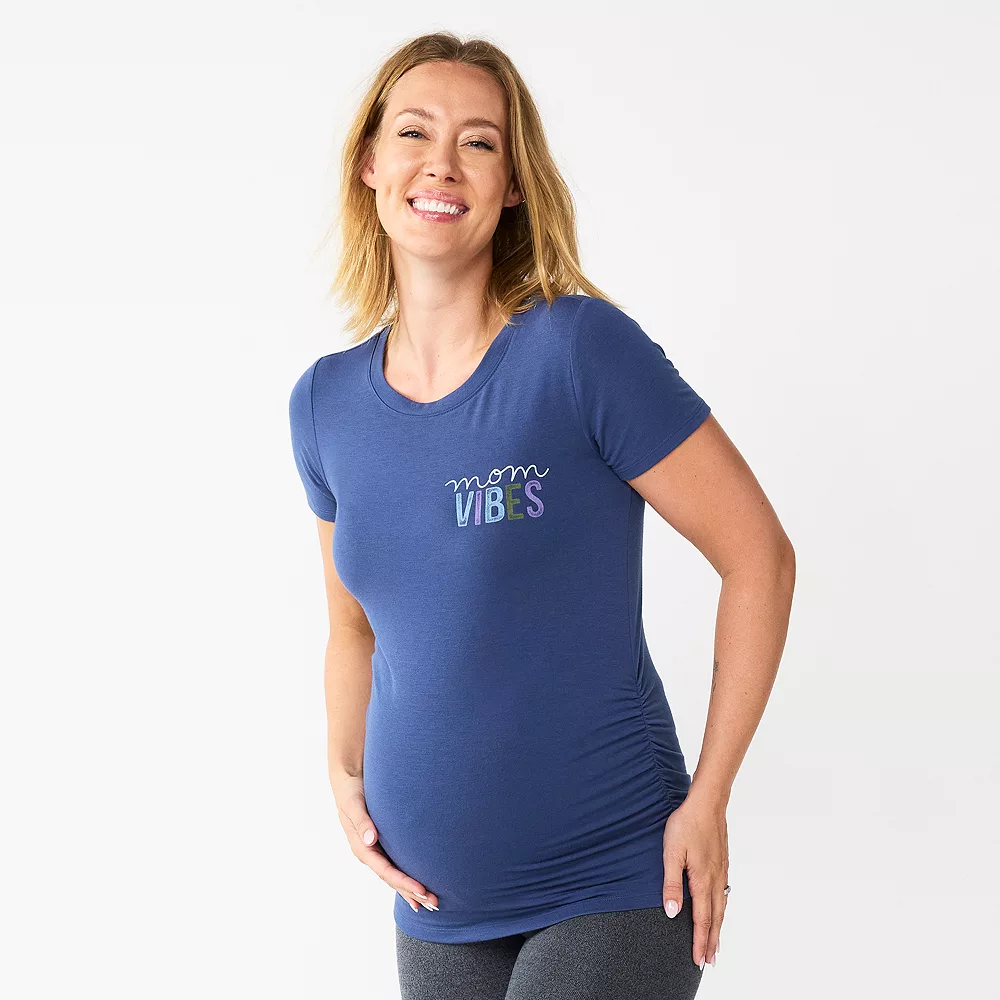 Maternity Sonoma Goods For Life® Fitted Crewneck Graphic Tee 35 Maternity Sonoma Goods For Life® Fitted Crewneck Graphic Tee - Image 33