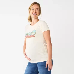 Maternity Sonoma Goods For Life® Fitted Crewneck Graphic Tee 62 Maternity Sonoma Goods For Life® Fitted Crewneck Graphic Tee -Sonoma Store 5237042 Vintage Happy Mama