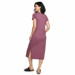 Petite Sonoma Goods For Life® Knit T-Shirt Midi Dress 12 Petite Sonoma Goods For Life® Knit T-Shirt Midi Dress -Sonoma Store 5237287 ALT