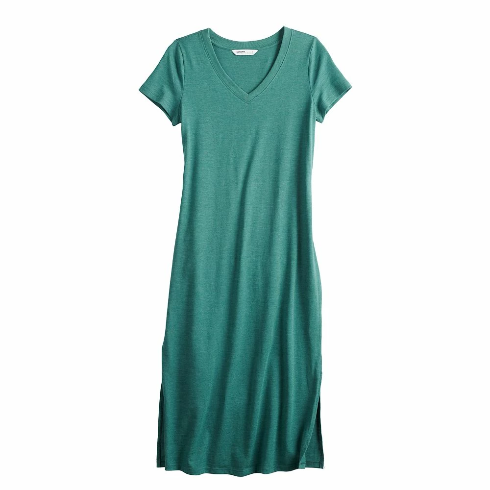Petite Sonoma Goods For Life® Knit T-Shirt Midi Dress 8 Petite Sonoma Goods For Life® Knit T-Shirt Midi Dress - Image 6