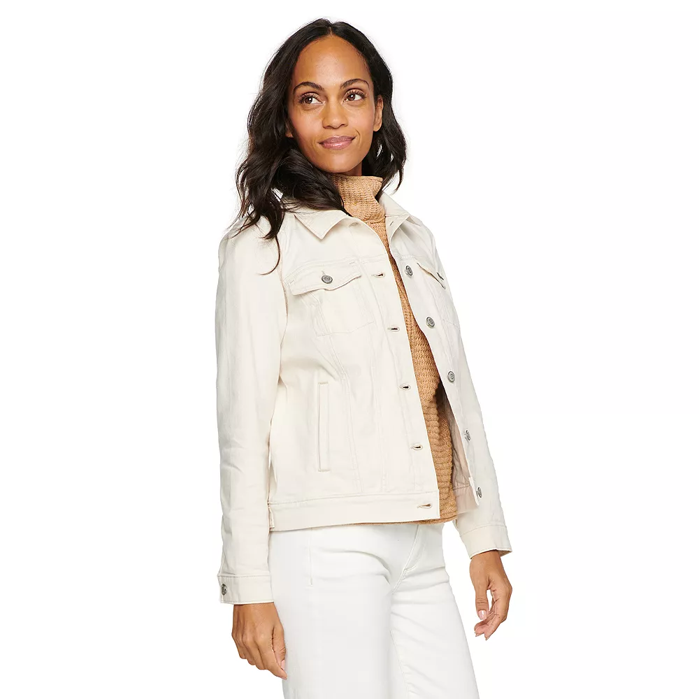 Women's Sonoma Goods For Life® Jean Jacket 4 Women's Sonoma Goods For Life® Jean Jacket - Image 2