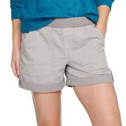 Women's Sonoma Goods For Life® Easy Pull-On 5" Utility Shorts -Sonoma Store 5243307 Almond