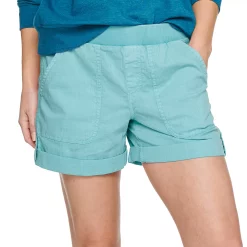 Women's Sonoma Goods For Life® Easy Pull-On 5" Utility Shorts -Sonoma Store 5243307 Lake
