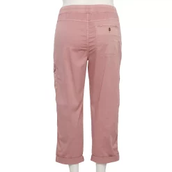 Plus Size Sonoma Goods For Life® Comfort Waist Utility Capri Pants -Sonoma Store 5258066 ALT