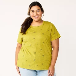 Plus Size Sonoma Goods For Life® Everyday Crewneck Tee