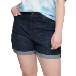 Plus Size Sonoma Goods For Life® Premium High-Waist Denim Shorts 12 Plus Size Sonoma Goods For Life® Premium High-Waist Denim Shorts -Sonoma Store 5261004 San Luis