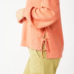 Women's Sonoma Goods For Life® Side Tie Sweatshirt -Sonoma Store 5271671 ALT5