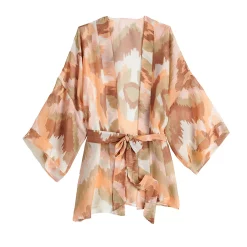 Women's Sonoma Goods For Life® Tie-Dye Tie Front Kimono -Sonoma Store 5291761 ALT2