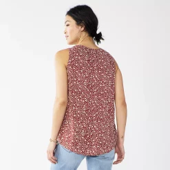 Women's Sonoma Goods For Life® V-Neck Tank -Sonoma Store 5297402 ALT